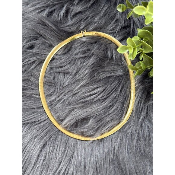 14K Gold Omega Chain - Picture 4 of 5